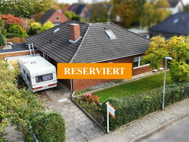 *RESERVIERT* Freistehender Bungalow mit großem Garten in ruhiger Lage!